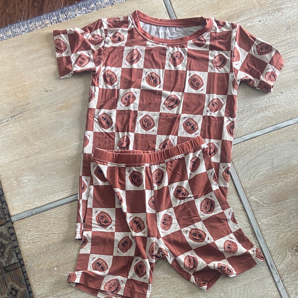 Kids Checkered Pajama Set